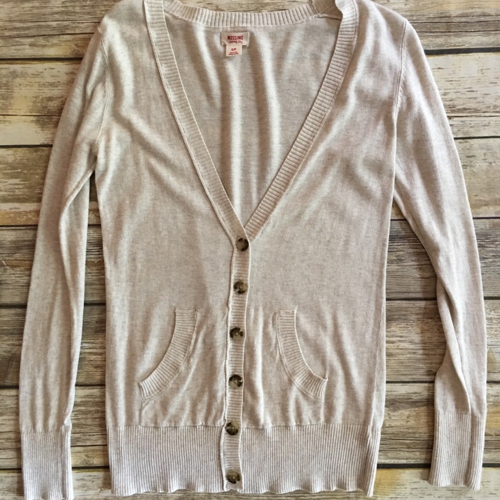 Mossimo cream cardigan